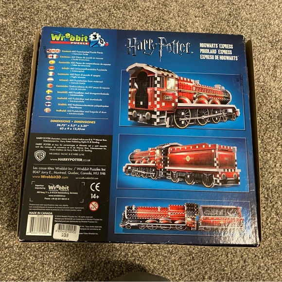 Harry Potter Hogwarts Express 3D Puzzle - Picture 2 of 3